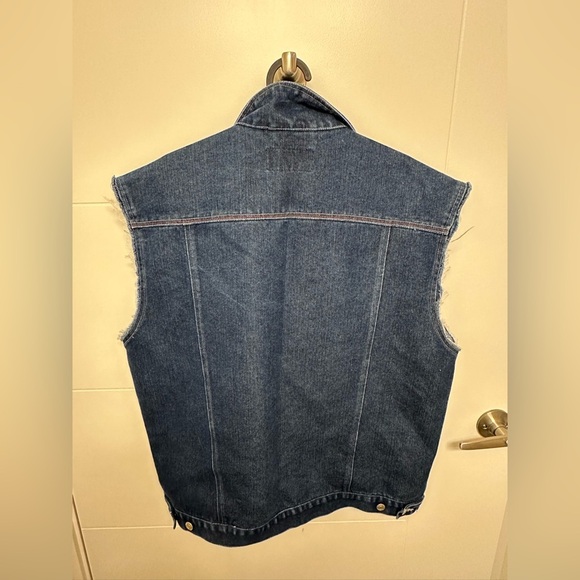 Mecca Jeans Jacket | Short Sleeve | size Medium | men or women - Picture 5 of 10